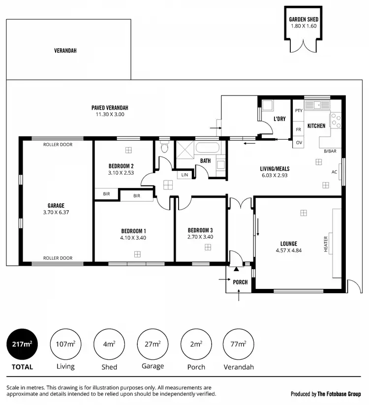 Floorplan of Homely house listing, 30 Piccadilly Road, Salisbury East SA 5109