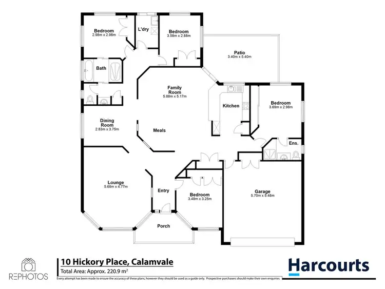Floorplan of Homely house listing, 10 Hickory Place, Calamvale QLD 4116