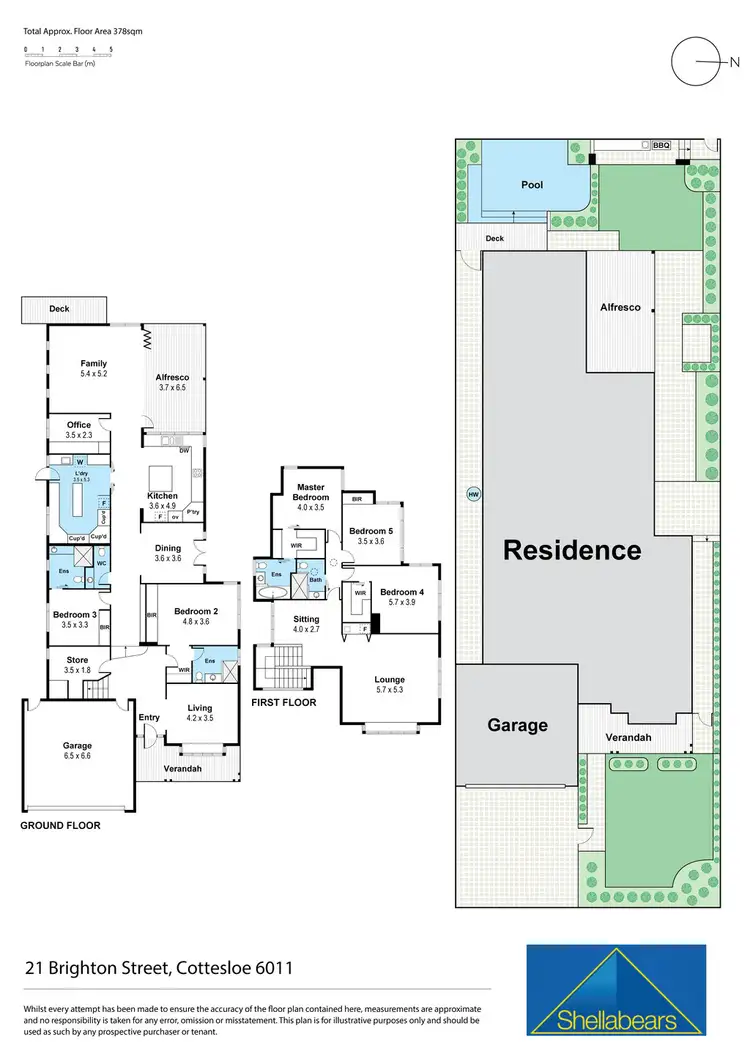 Floorplan of Homely house listing, 21 Brighton Street, Cottesloe WA 6011