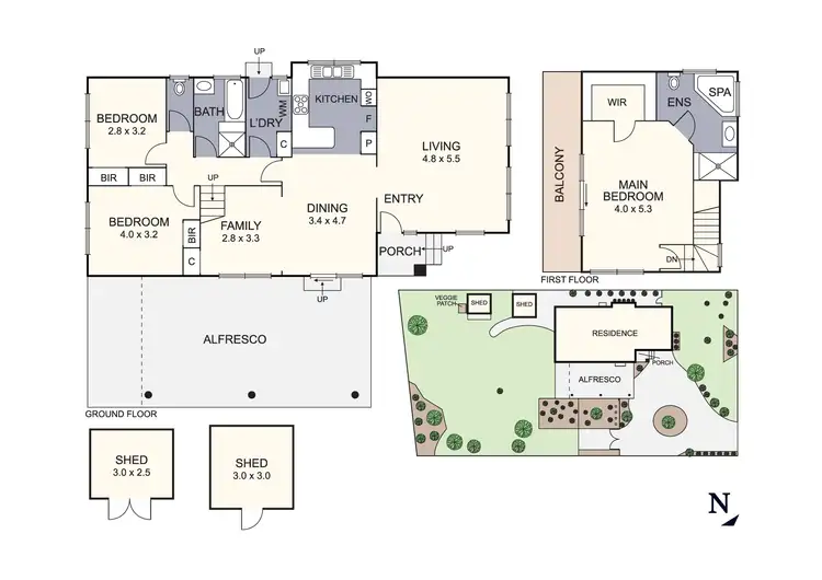 Floorplan of Homely house listing, 5 Watermoor Avenue, Kilsyth South VIC 3137