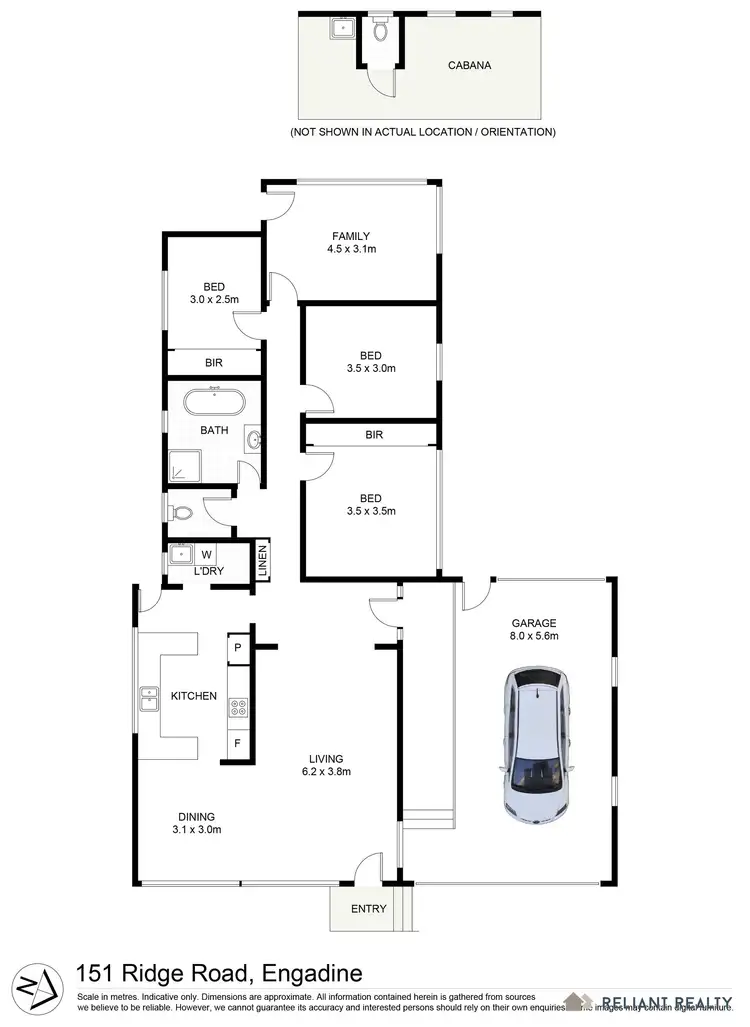 Floorplan of Homely house listing, 151 Ridge Road, Engadine NSW 2233