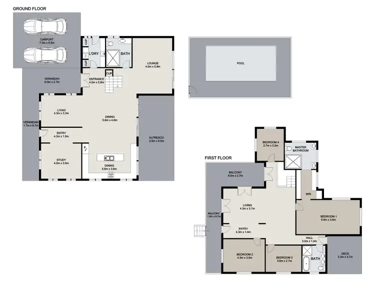 Floorplan of Homely house listing, 15 Hanworth Street, East Brisbane QLD 4169