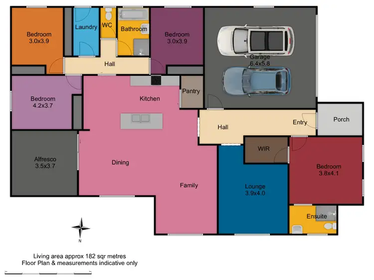 Floorplan of Homely house listing, 19 Stevenson Way, Orange NSW 2800