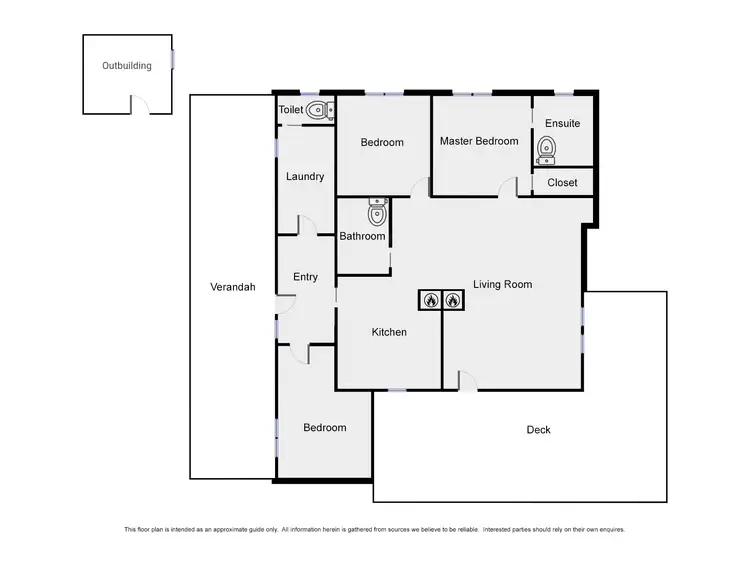 Floorplan of Homely rural property listing, 285 King Parrot Creek Road, Kerrisdale VIC 3660