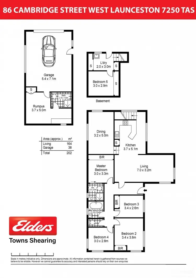 Floorplan of Homely house listing, 86 Cambridge Street, West Launceston TAS 7250