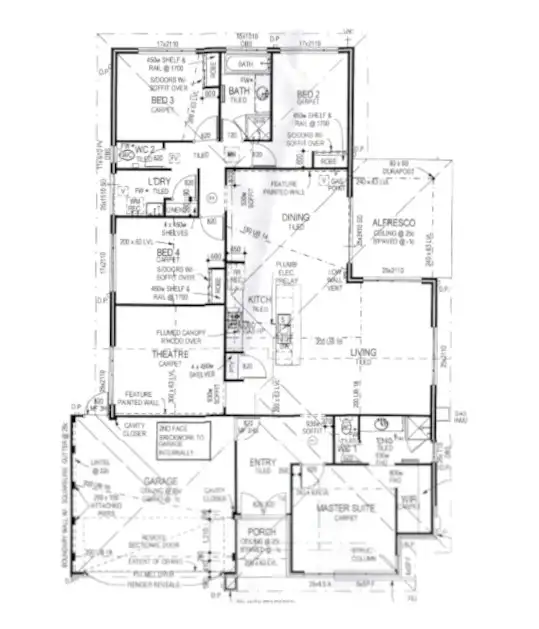 Floorplan of Homely house listing, 17 Chatham Way, Harrisdale WA 6112