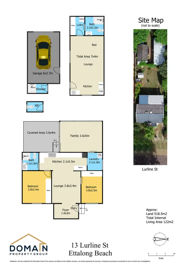 Floorplan of Homely house listing, 13 Lurline Street, Ettalong Beach NSW 2257