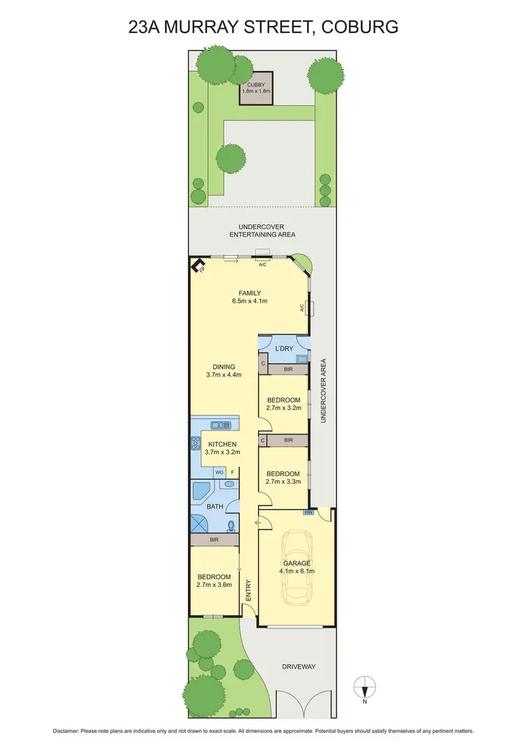 Floorplan of Homely house listing, 23A Murray Street, Coburg VIC 3058