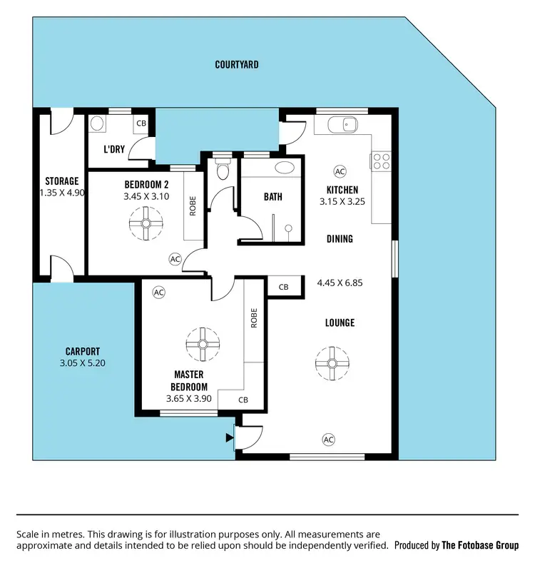 Floorplan of Homely unit listing, 13/7-10 Helen Street, Glenelg North SA 5045
