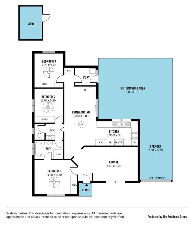 Floorplan of Homely house listing, 4 Cherrybrook Drive, Morphett Vale SA 5162