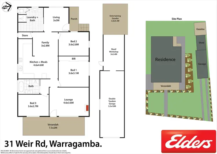 Floorplan of Homely house listing, 31 Weir Road, Warragamba NSW 2752