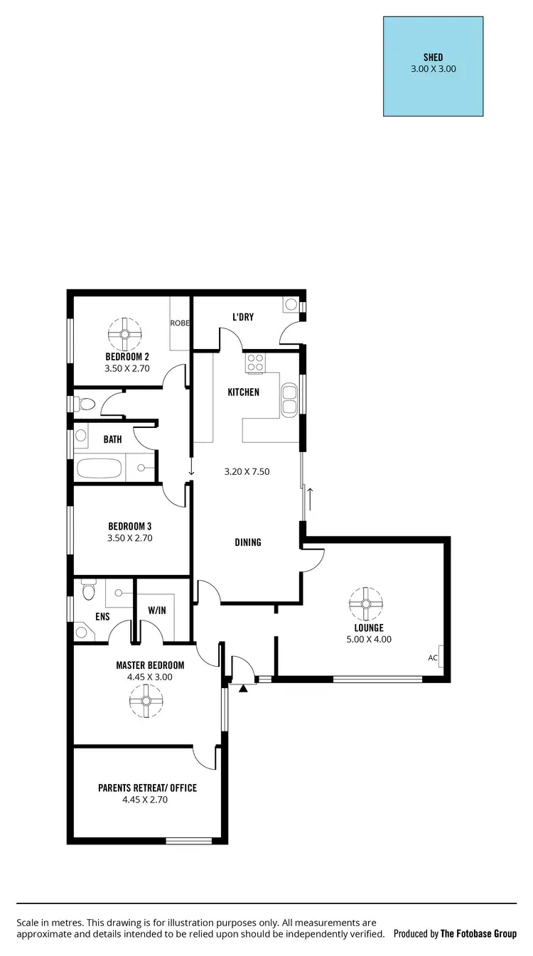 Floorplan of Homely house listing, 20 Coonawarra Close, Woodcroft SA 5162
