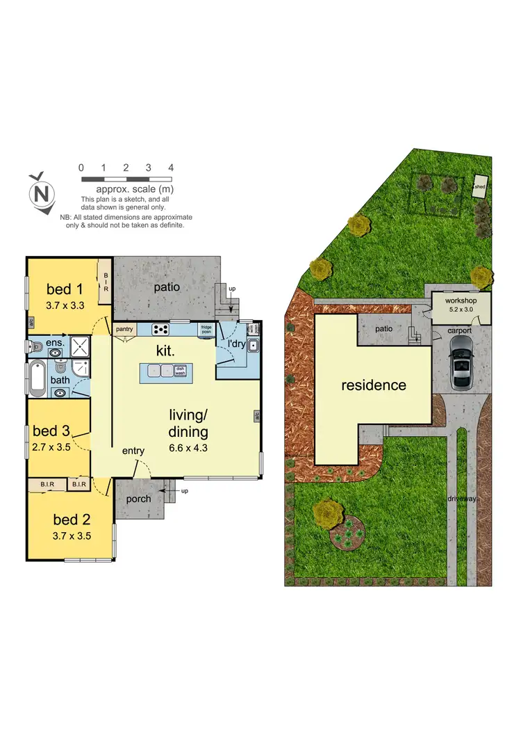 Floorplan of Homely house listing, 58 Samada Street, Notting Hill VIC 3168