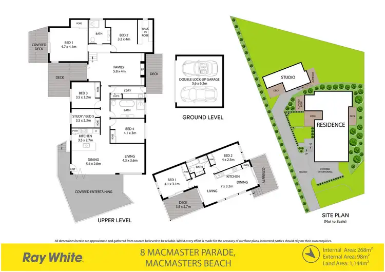 Floorplan of Homely house listing, 8 MacMaster Parade, Macmasters Beach NSW 2251