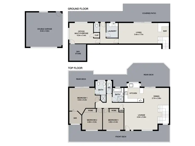 Floorplan of Homely house listing, 8 Preston Close, Albany Creek QLD 4035