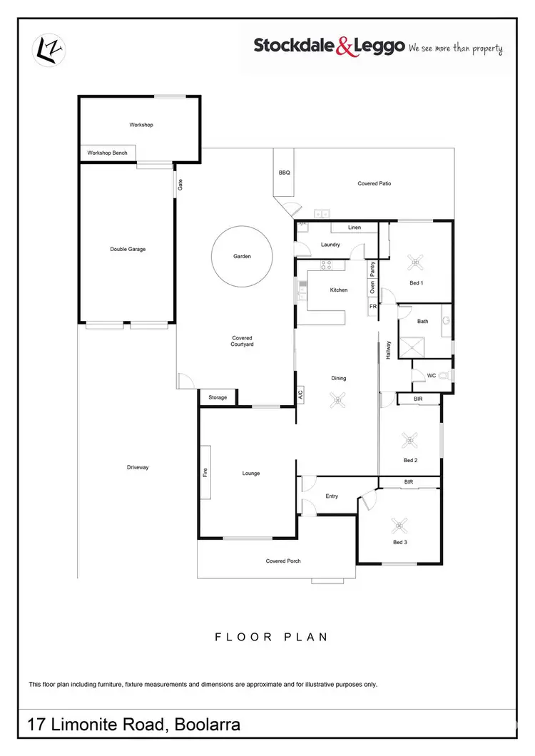 Floorplan of Homely house listing, 17 Limonite Road, Boolarra VIC 3870