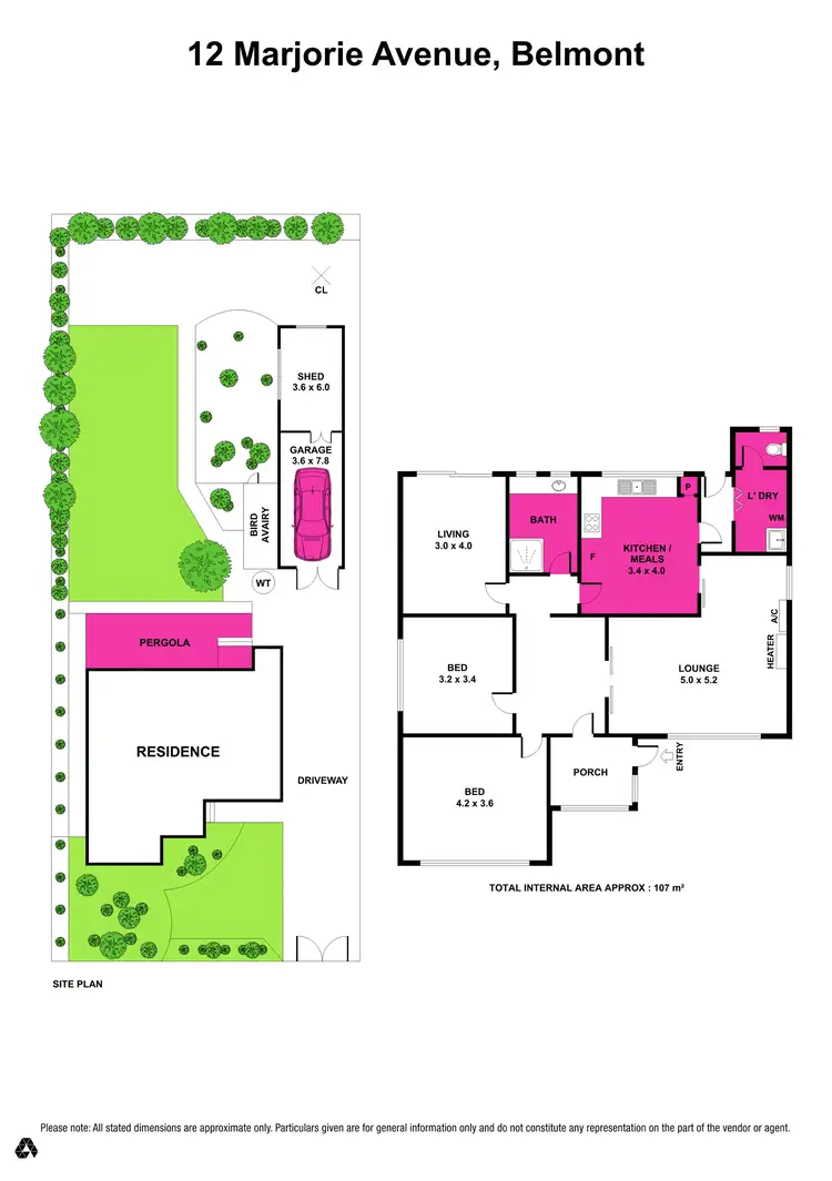 Floorplan of Homely house listing, 12 Marjorie Avenue, Belmont VIC 3216