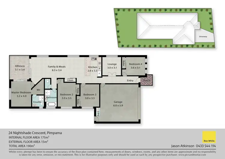 Floorplan of Homely house listing, 24 Nightshade Crescent, Pimpama QLD 4209