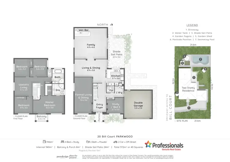 Floorplan of Homely house listing, 20 Bill Court, Parkwood QLD 4214
