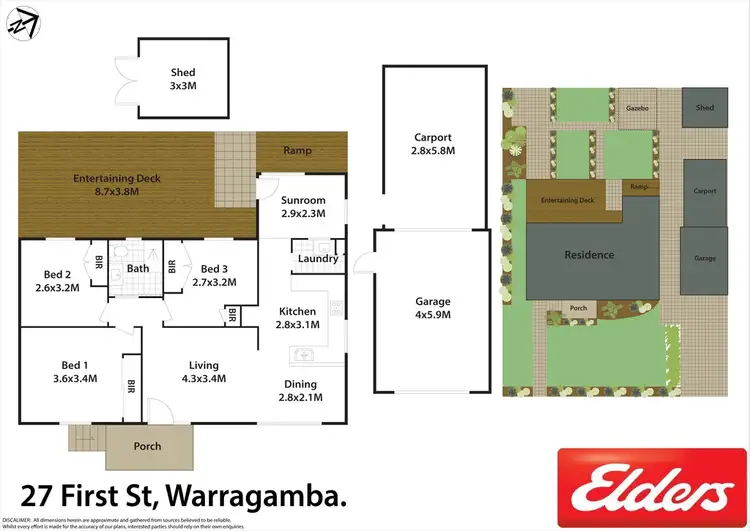 Floorplan of Homely house listing, 27 First Street, Warragamba NSW 2752