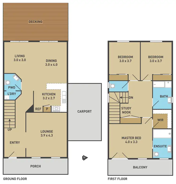 Floorplan of Homely house listing, 20 Moreton Close, Caroline Springs VIC 3023