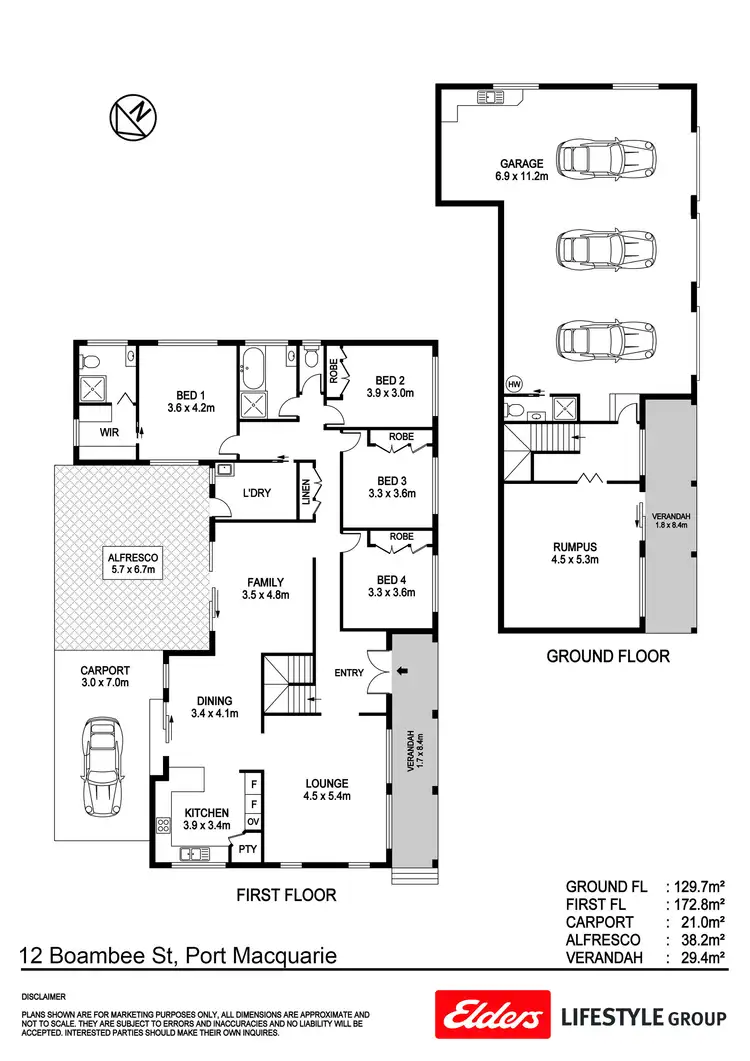Floorplan of Homely house listing, 12 Boambee Street, Port Macquarie NSW 2444