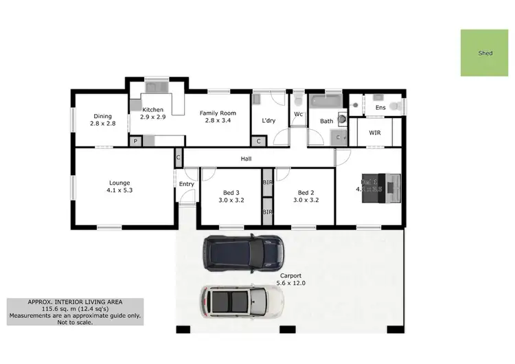 Floorplan of Homely house listing, 5 Garnet Circuit, Wodonga VIC 3690