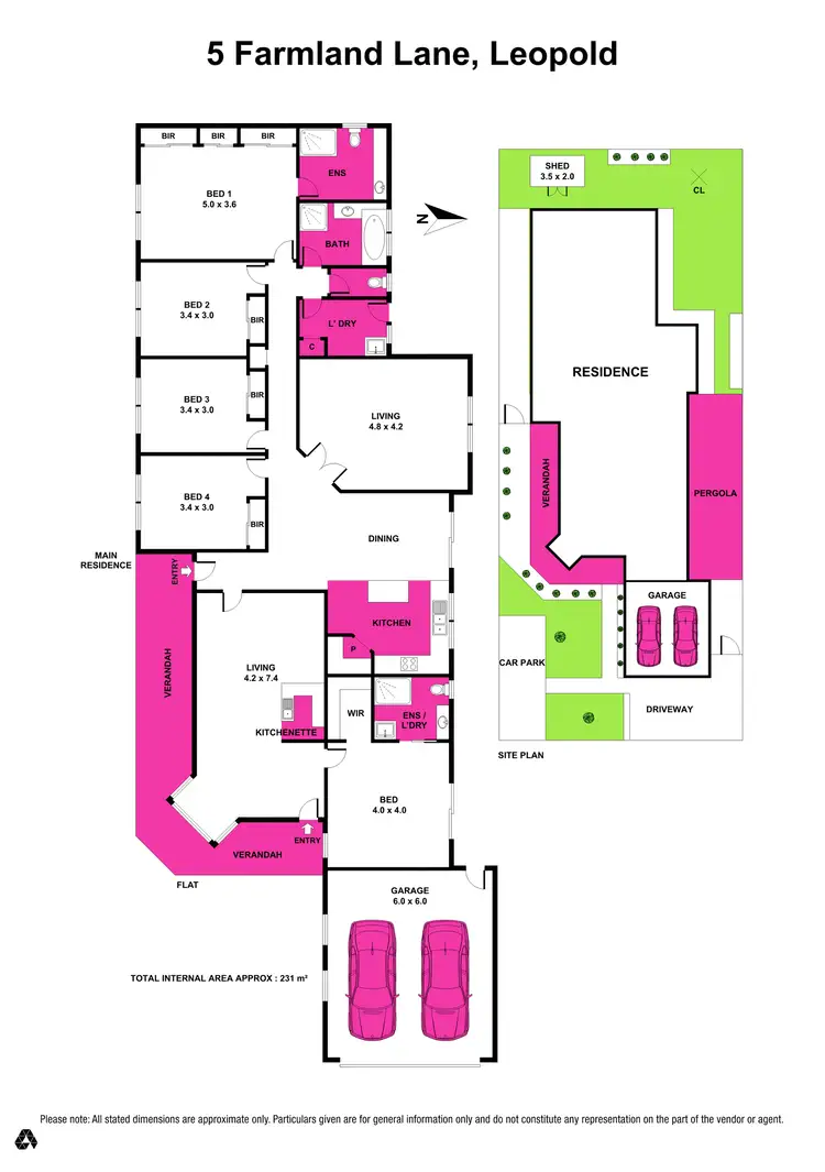 Floorplan of Homely house listing, 5 Farmland Lane, Leopold VIC 3224