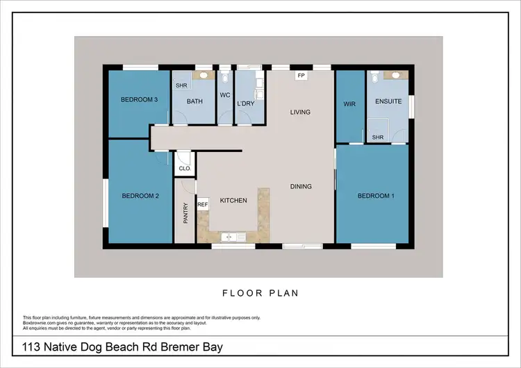 Floorplan of Homely house listing, 113 Native Dog Beach Road, Bremer Bay WA 6338