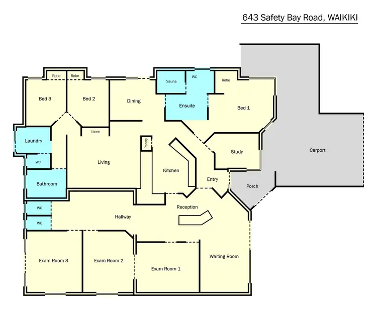 Floorplan of Homely house listing, 643 Safety Bay Road, Waikiki WA 6169