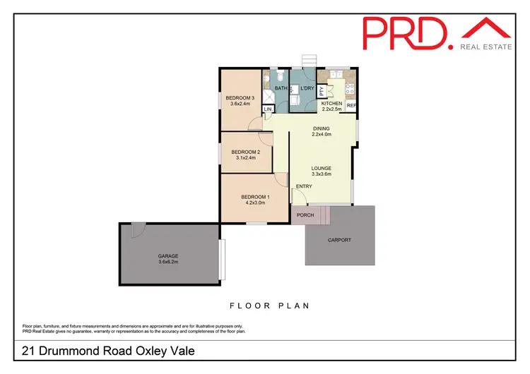 Floorplan of Homely house listing, 21 Drummond Road, Tamworth NSW 2340