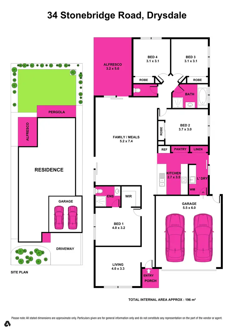 Floorplan of Homely house listing, 34 Stonebridge Road, Drysdale VIC 3222