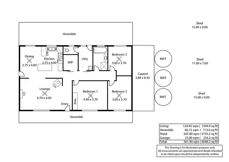 Floorplan of Homely rural property listing, 763 Blackett Road, Tailem Bend SA 5260