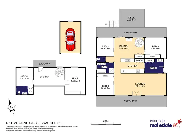 Floorplan of Homely house listing, 4 Kumbatine Close, Wauchope NSW 2446