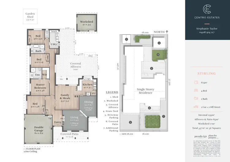 Floorplan of Homely house listing, 13 Hargrave Street, Stirling WA 6021