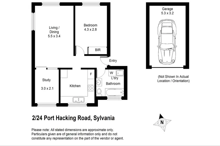 Floorplan of Homely apartment listing, 2/28 Port Hacking Road, Sylvania NSW 2224