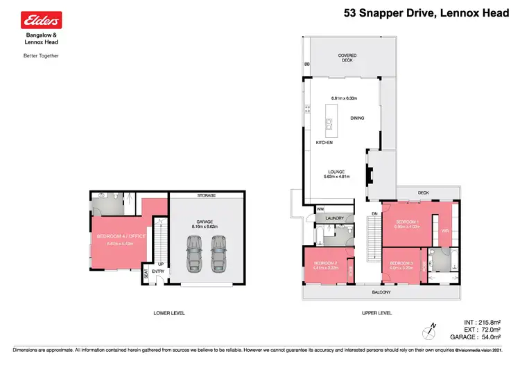 Floorplan of Homely house listing, 53 Snapper Drive, Lennox Head NSW 2478
