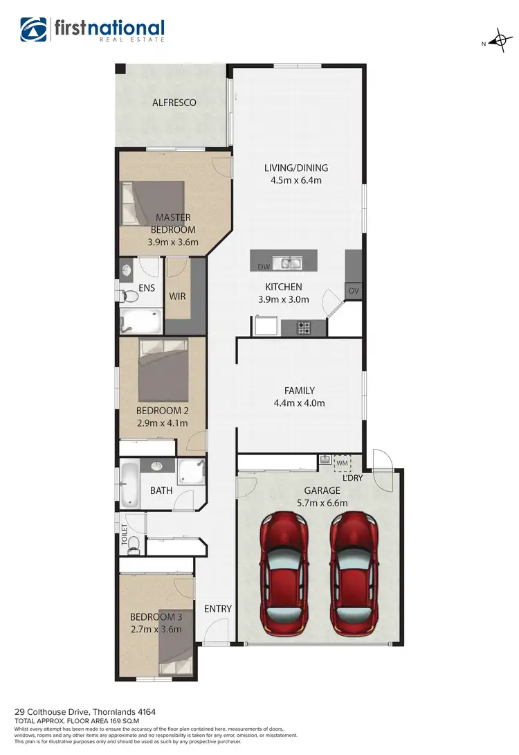 Floorplan of Homely house listing, 29 Colthouse Drive, Thornlands QLD 4164