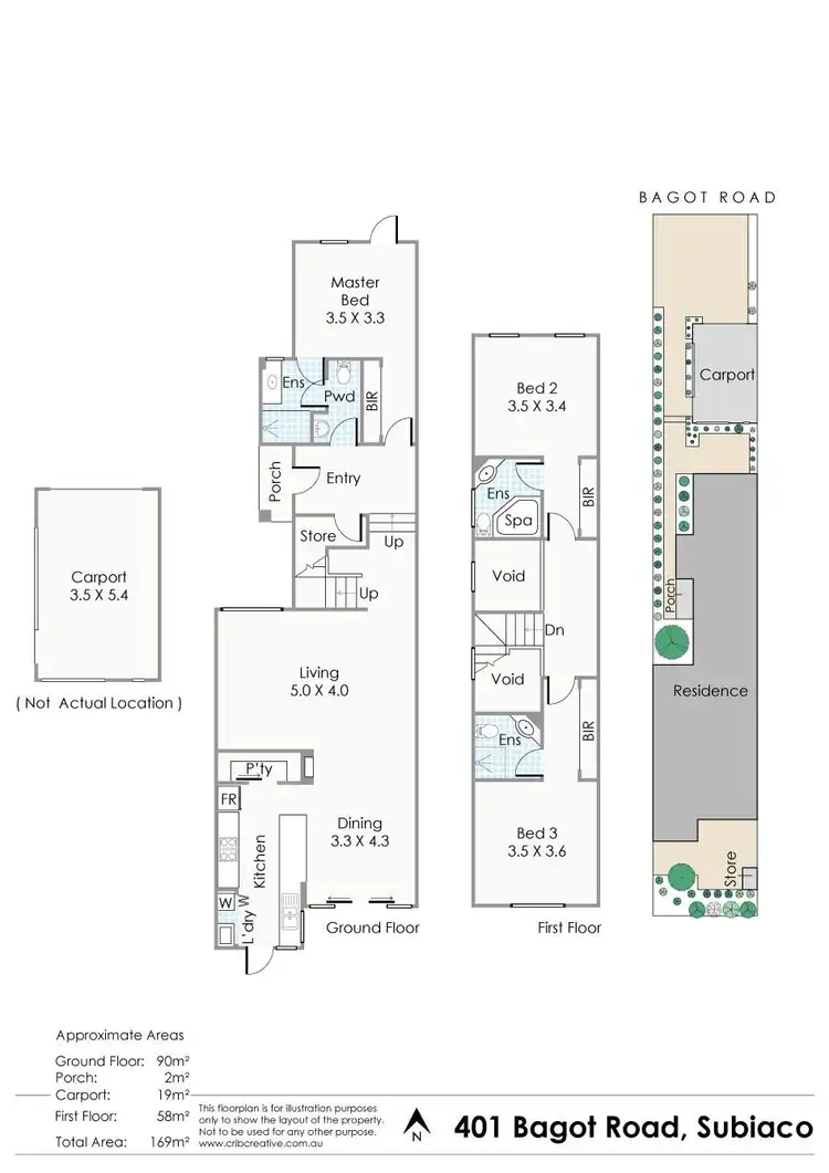 Floorplan of Homely house listing, 401 Bagot Road, Subiaco WA 6008