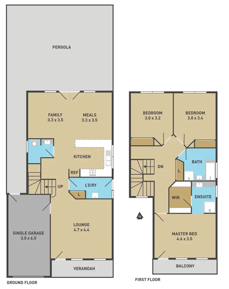 Floorplan of Homely house listing, 9 Abbington Crescent, Caroline Springs VIC 3023