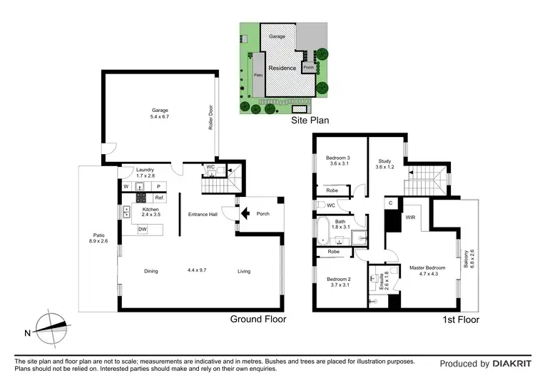 Floorplan of Homely townhouse listing, 13/3 Keylana Boulevard, Mount Waverley VIC 3149