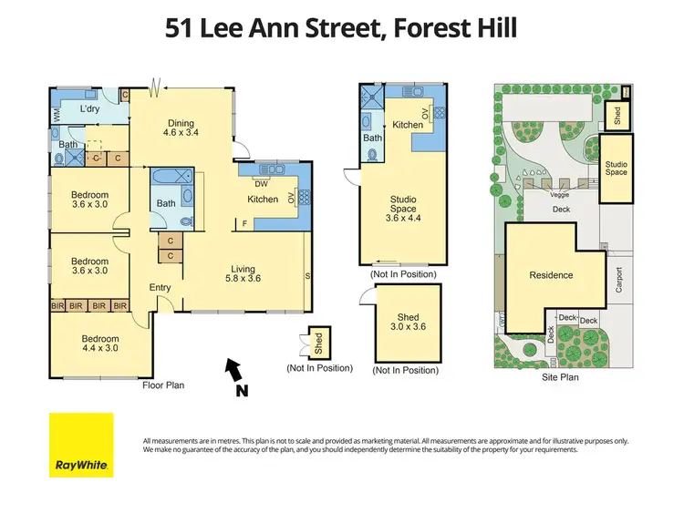 Floorplan of Homely house listing, 51 Lee Ann Street, Forest Hill VIC 3131