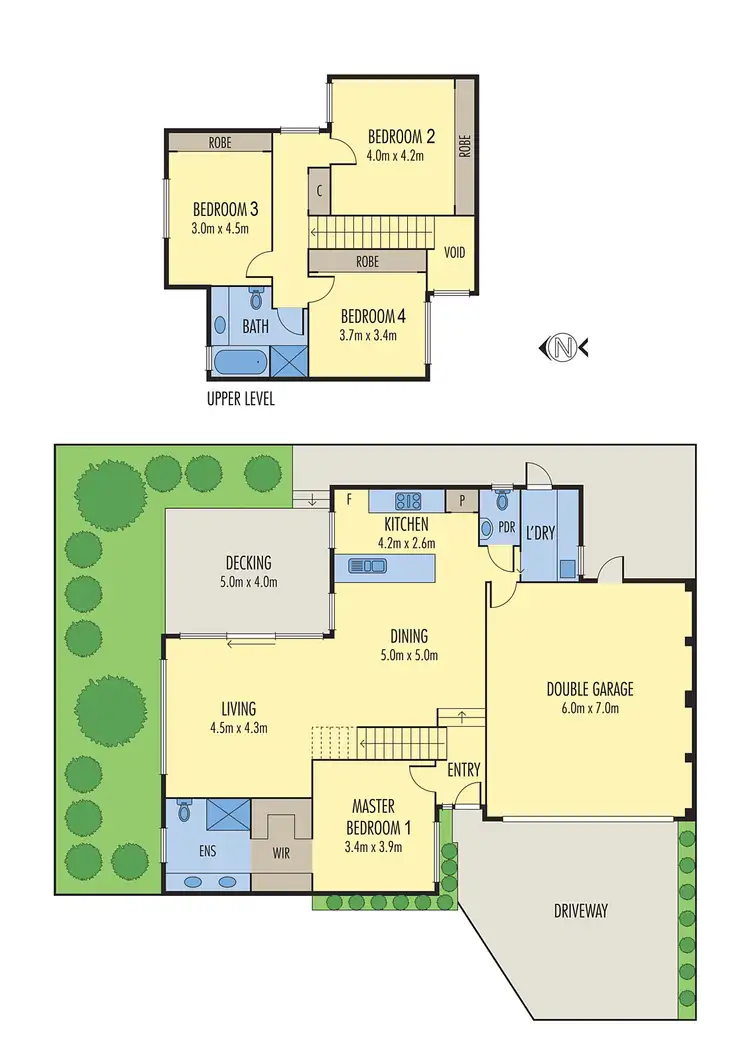 Floorplan of Homely house listing, 2/4 Kalymna Grove, Chadstone VIC 3148