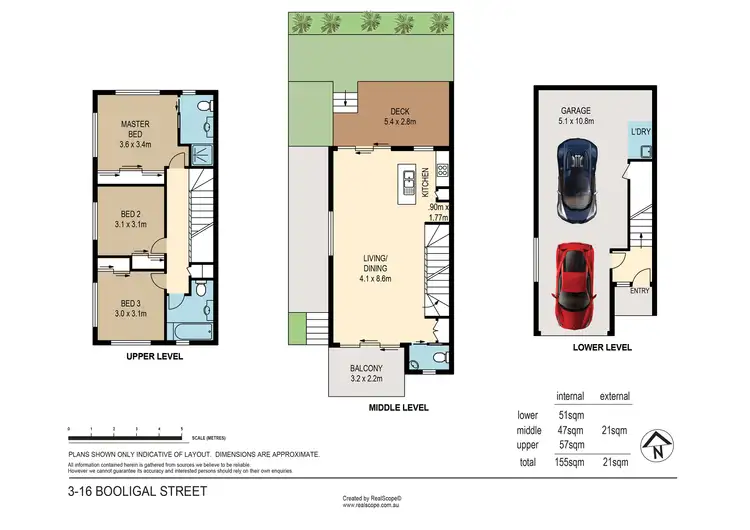 Floorplan of Homely townhouse listing, 3/16 Booligal Street, Carina QLD 4152