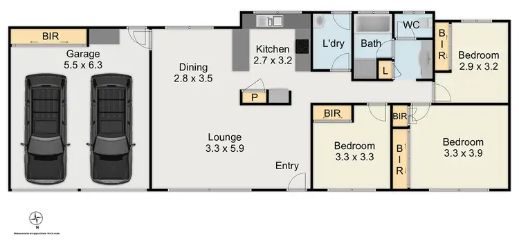 Floorplan of Homely house listing, 538B Woodstock Avenue, Rooty Hill NSW 2766