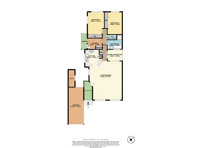 Floorplan of Homely house listing, 16 Stanthorpe Drive, Kanahooka NSW 2530