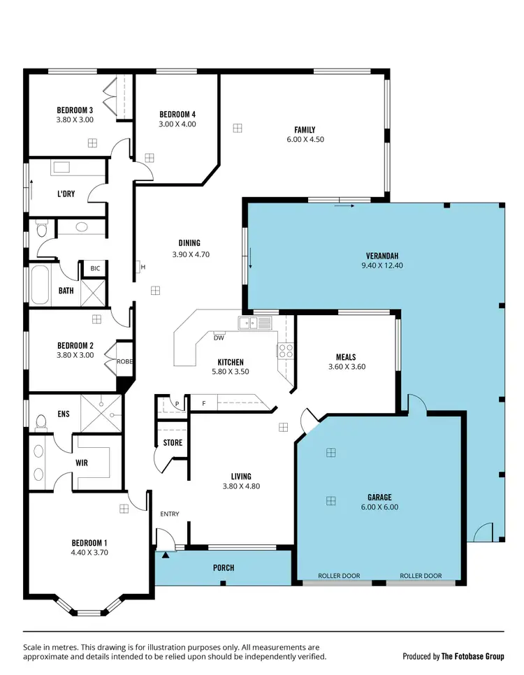 Floorplan of Homely house listing, 56 Dorrien Avenue, Woodcroft SA 5162