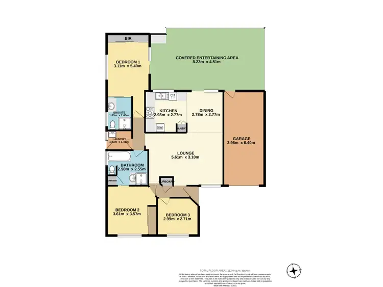 Floorplan of Homely house listing, 15 Selwyn Grove, Horsley NSW 2530