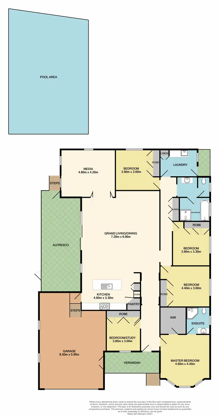 Floorplan of Homely house listing, 61 Largs Avenue, Largs NSW 2320