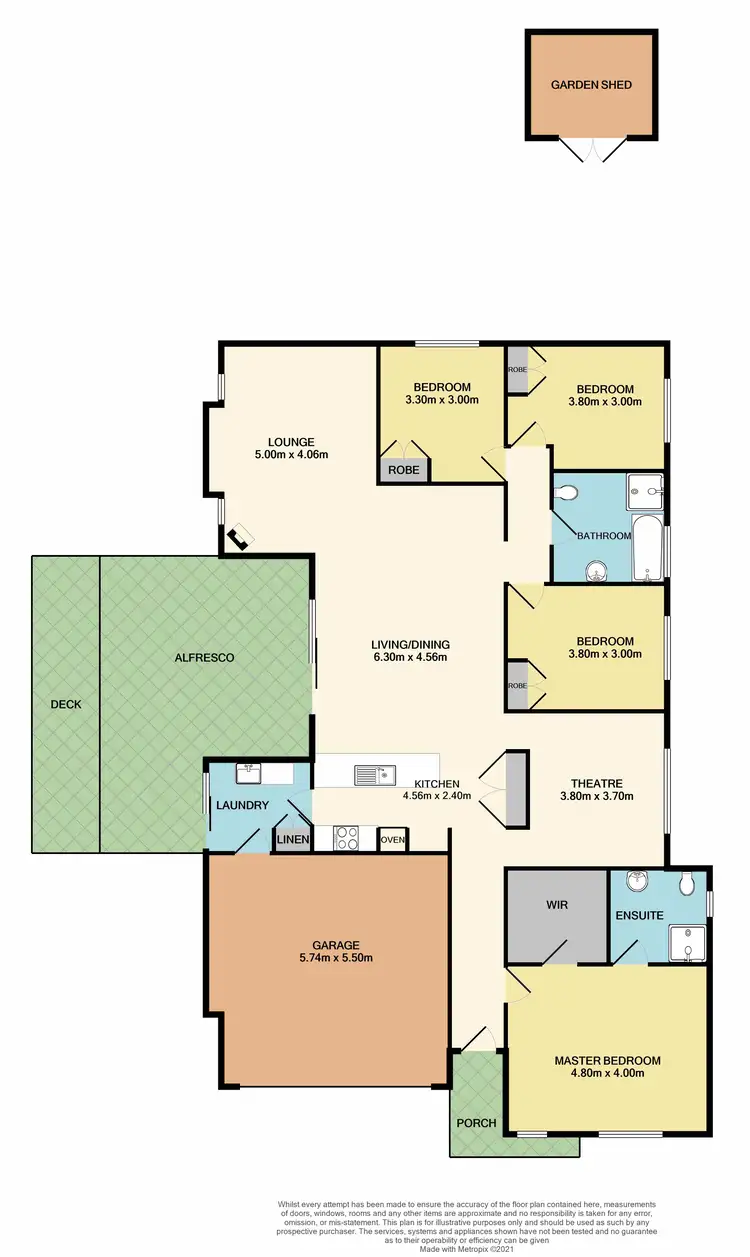 Floorplan of Homely house listing, 539 Oakhampton Road, Aberglasslyn NSW 2320